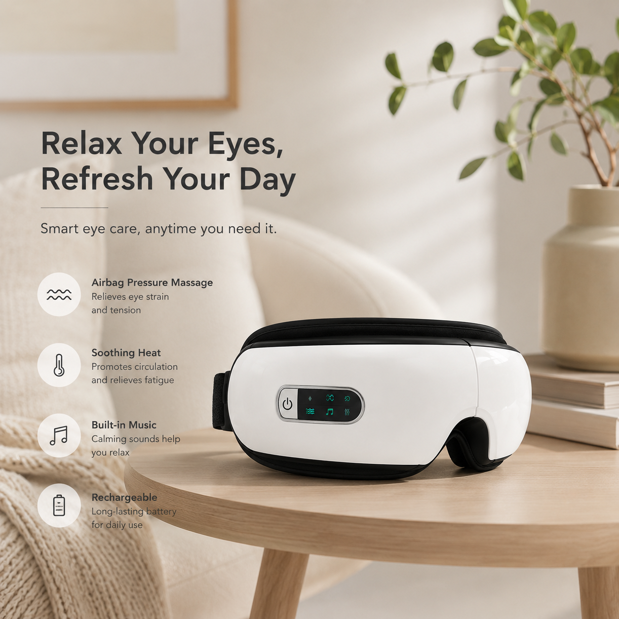 Smart Eye Massager By Deilor