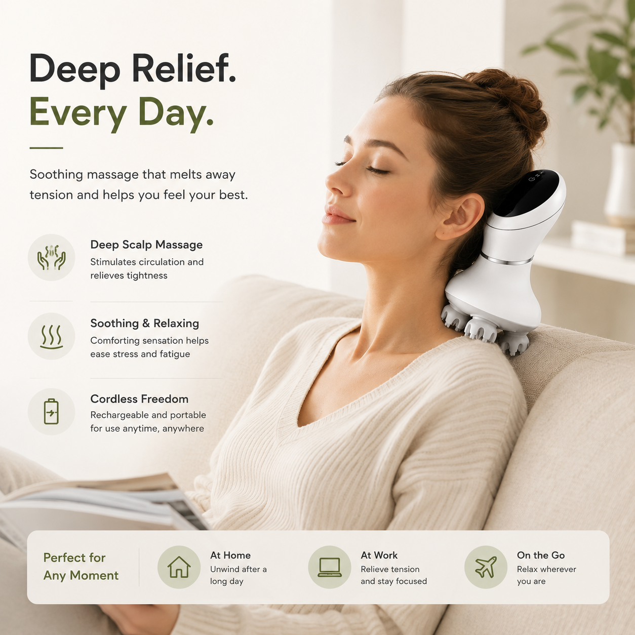 Head Massager By Deilor