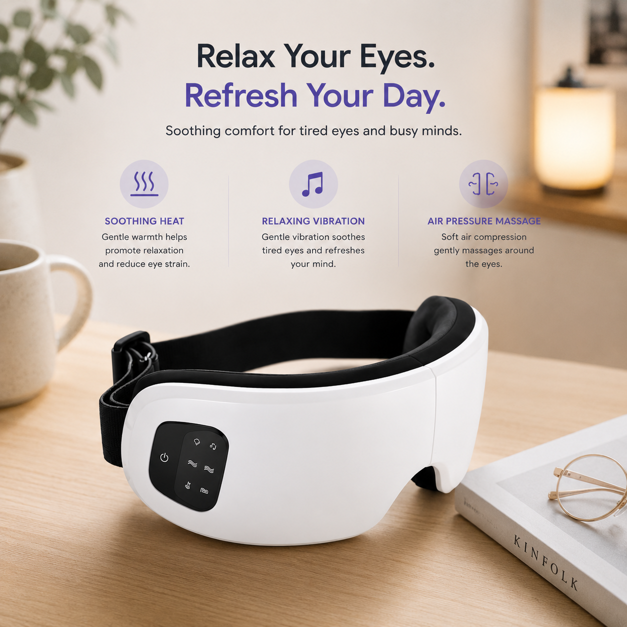 Steam Eye Massager By Deilor