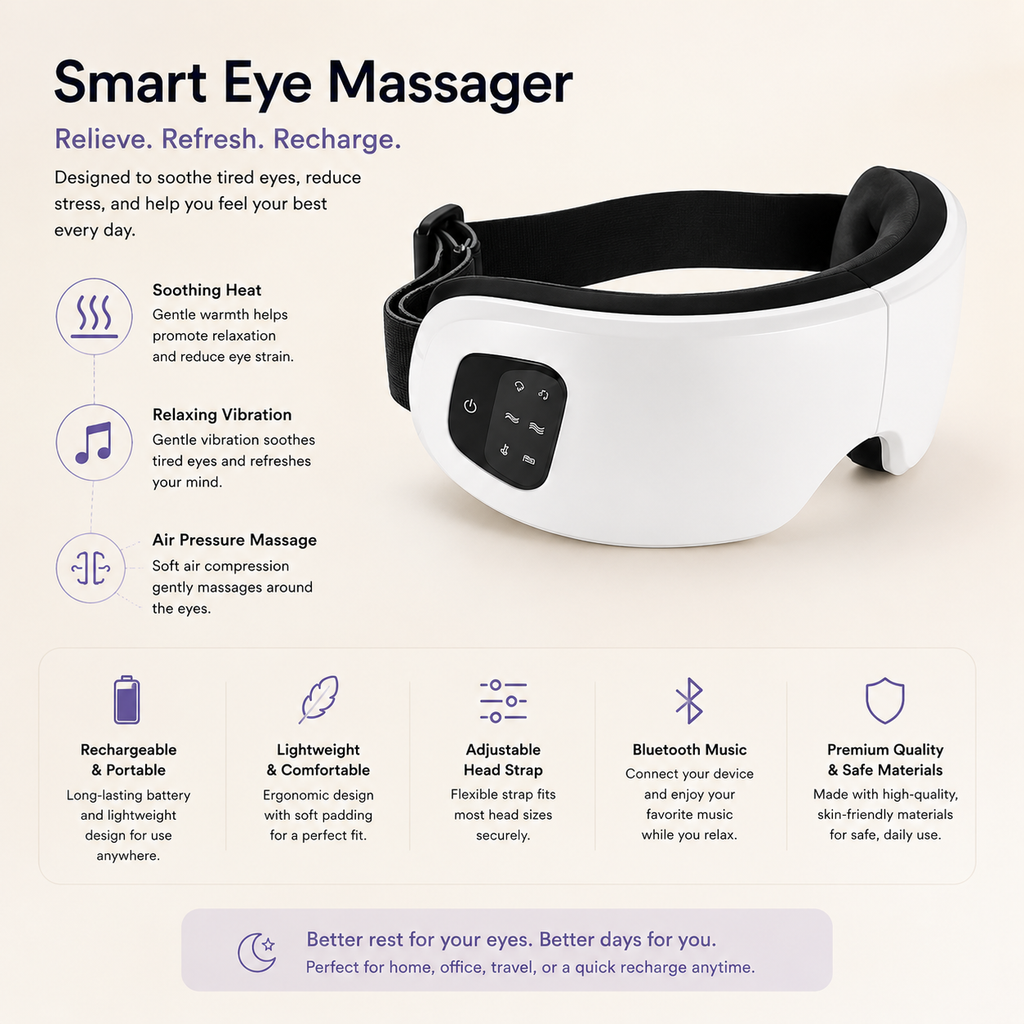 Steam Eye Massager By Deilor